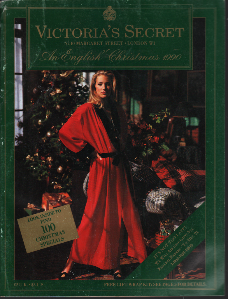 Victoria's Secret Catalog Christmas 1990 109pgs Fashion Lingerie RARE 072120ame
