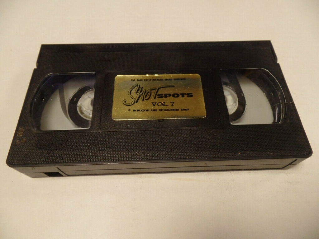 Shot Spots Vol 7 Zane Ent 1998 Adult VHS 052219AMP2