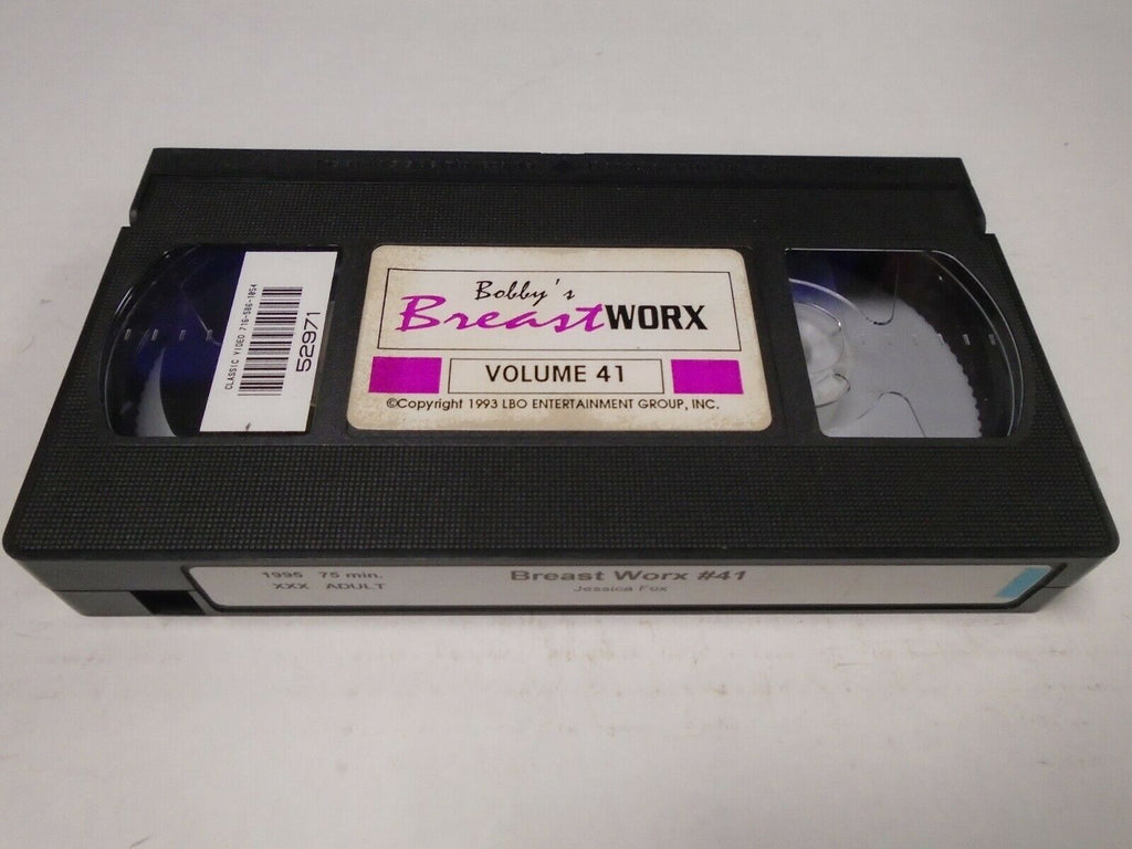 Bobby's Breast Worx #41 Jessica Fox 1995 75mins Adult VHS 040419AMP