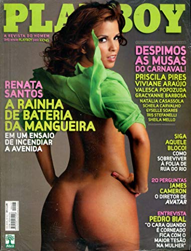Playboy Brazil International Magazine Renata Santos / Priscila Pres February 2010
