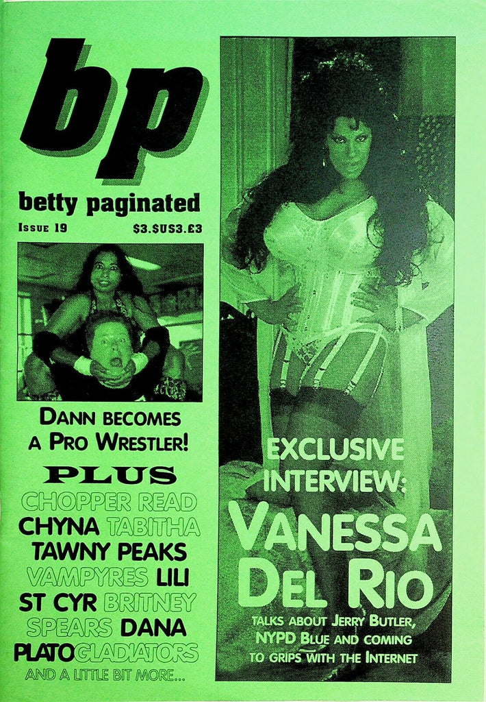 BP Betty Paginated Magazine Vanessa Del Rio / Chyna #19 1998 080320lm-ep