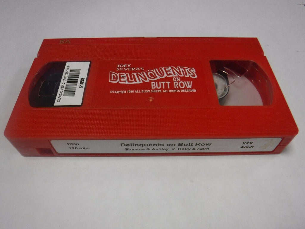 Delinquents on Butt Row Shawna Ashley 1996 120mins Adult VHS 010419AMP
