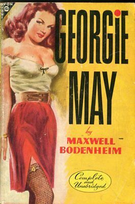 Georgie May Adult Novel by Maxwell Bodeheim 1947 Avon Book 041914lm-epa