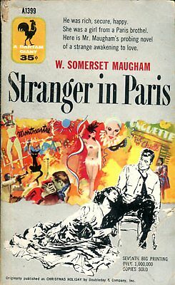 Stranger in Paris Adult Novel by W. Somerset Maugham 1949 060118lm-ep2