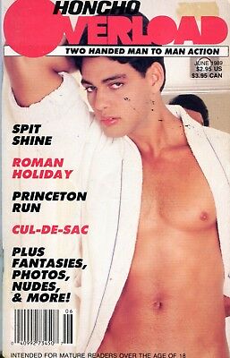 Honcho Overload Gay Digest Spit Shine June 1989 102017lm-ep