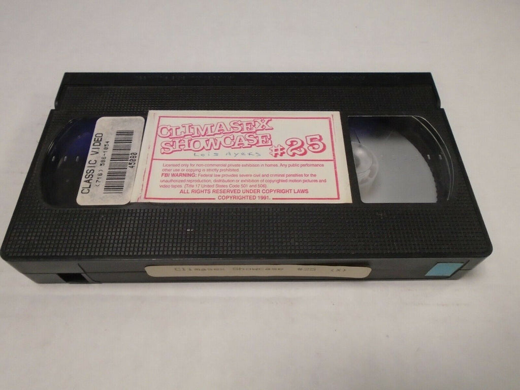 Climasex Showcase #25 Lois Ayers 1991 Adult VHS 032019AMP3