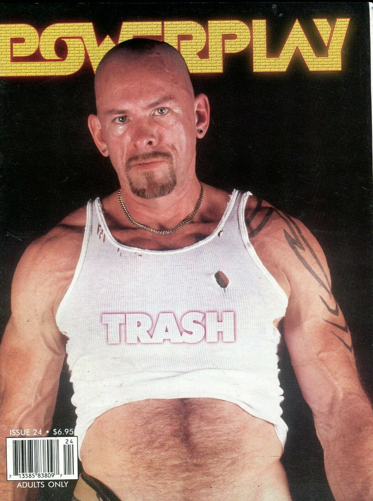 Powerplay Gay Magazine Cover Guy Wyatt #24 July 2000 082619lm-ep