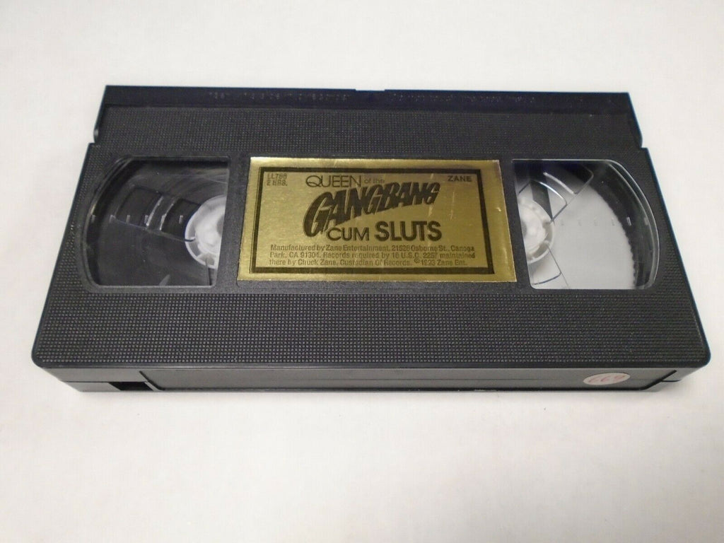 Queen of the Gangbang Cum Sluts 2hrs Zane Ent Adult VHS 061119AMP