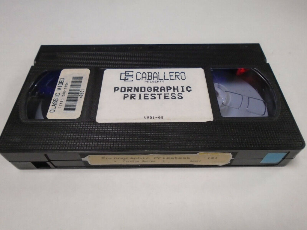 Pornographic Priestess Carolyn Monroe Adult VHS 020819AMP2