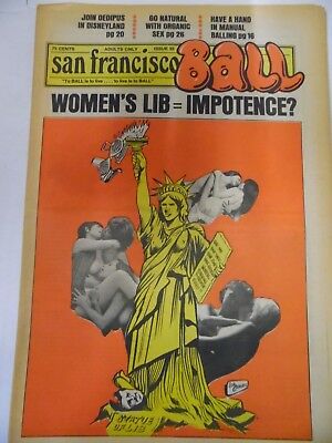 San Francisco Ball Newspaper Women's Lib = Impotence? #55 1972 022018lm-ep2