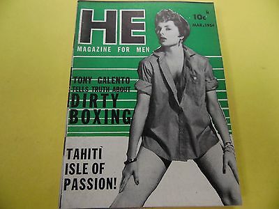 He Vintage Pin-Up Models Digest Marilyn Monroe March 1954 052516lm-ep