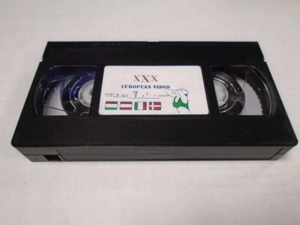 European Video #7.1 XXX Adult VHS 011519AMP