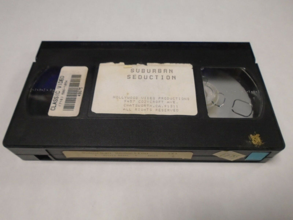Suburban Seduction Alicia Adams Hollywood Video Adult VHS 031419AMP3