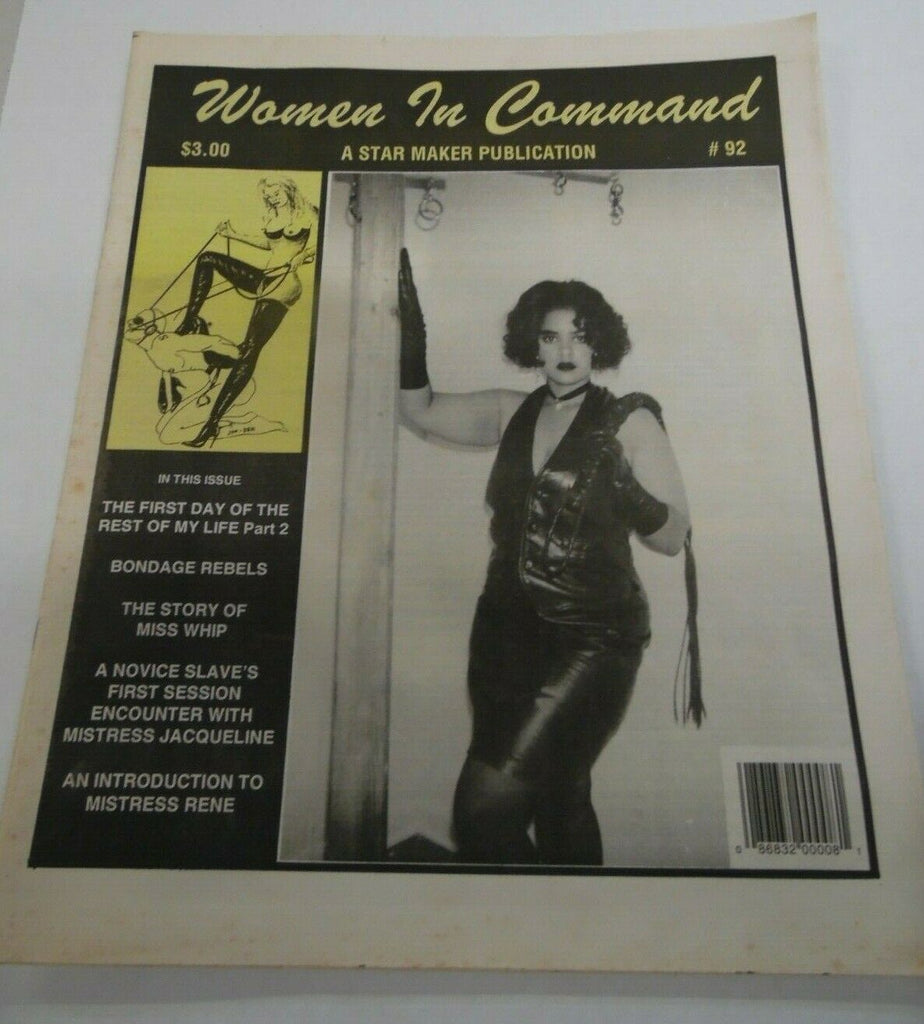 Women In Command Newspaper Miss Whip #92 1996 122119lm-ep
