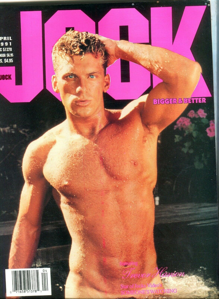 Jock Gay Magazine Sexy Trevor Hansen April 1991 101219lm-ep