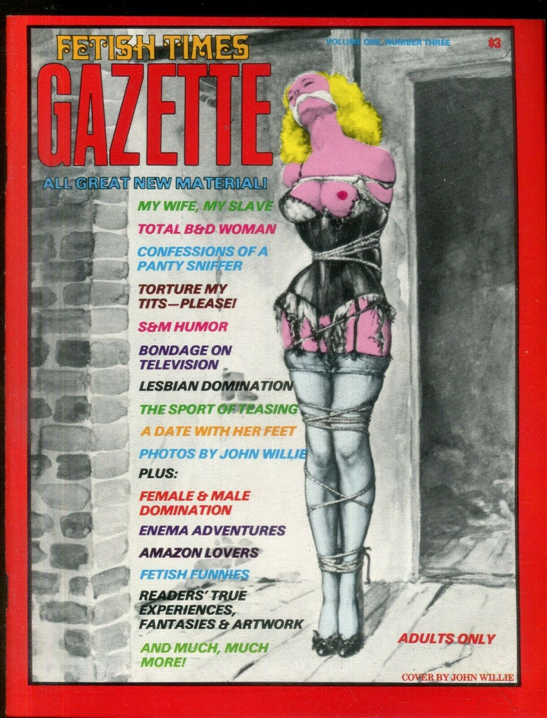 Fetish Times Gazette Total B & D Woman vol.1 #3 1978 031419lm-ep