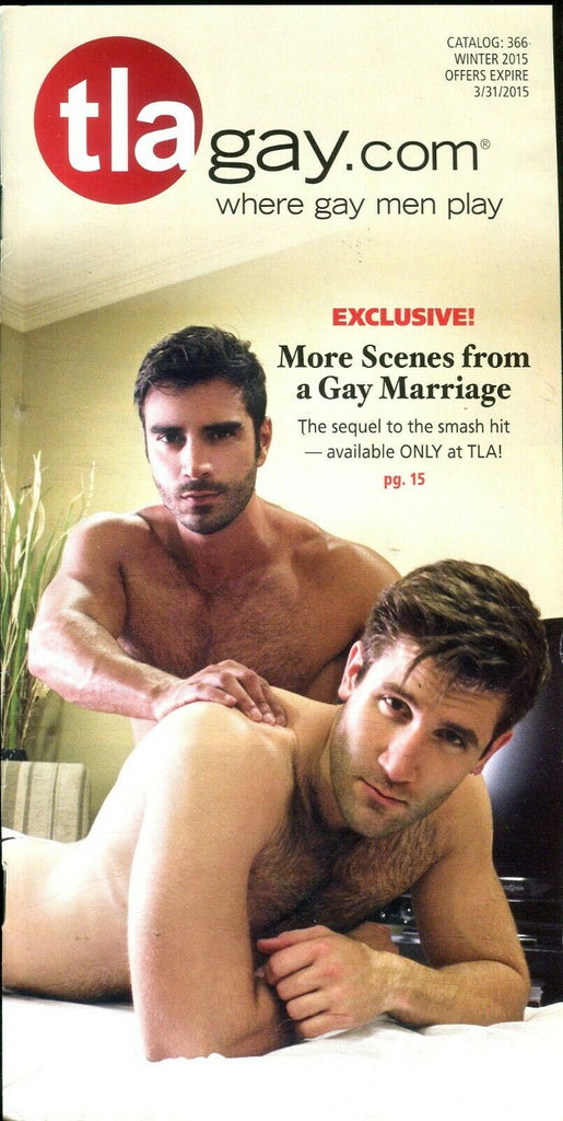 TLA Gay.Com Catalog A Gay Marriage #366 Winter 2015 110119lm-ep