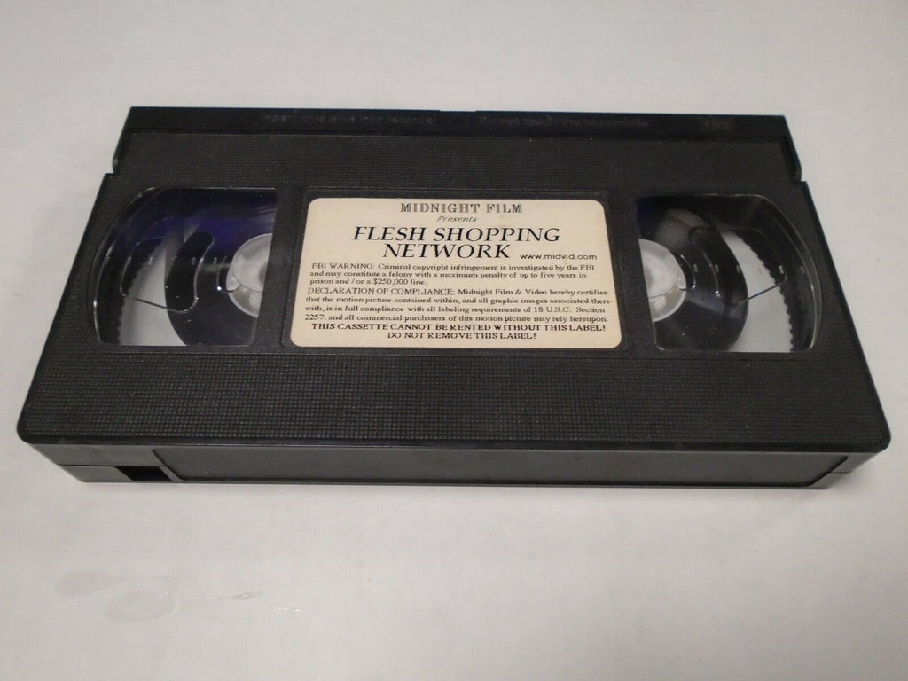 Flesh Shopping Network Midnight Film Adult VHS 051319AMP