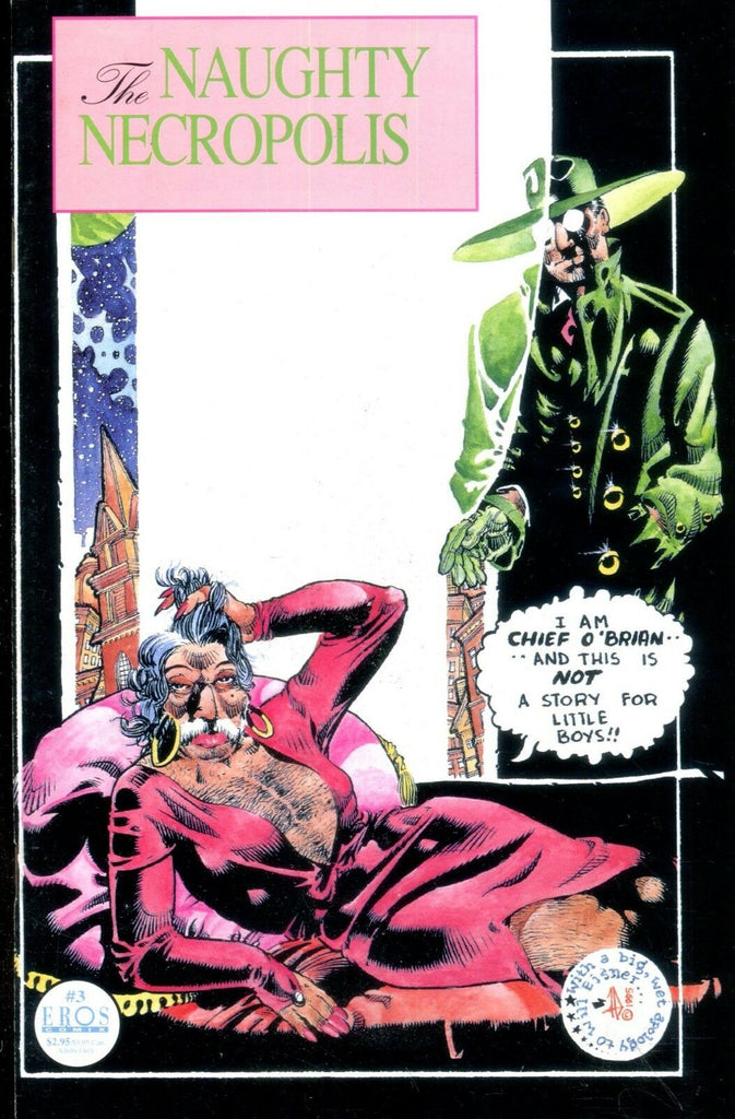The Naughty Necropolis Comic #3 1995 Eros Comix 010719lm-ep