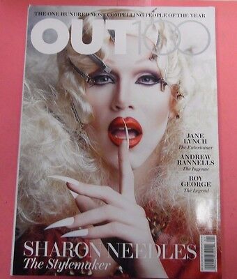Out Magazine Sharon Needles / Boy George December 2012 052017lm-ep2