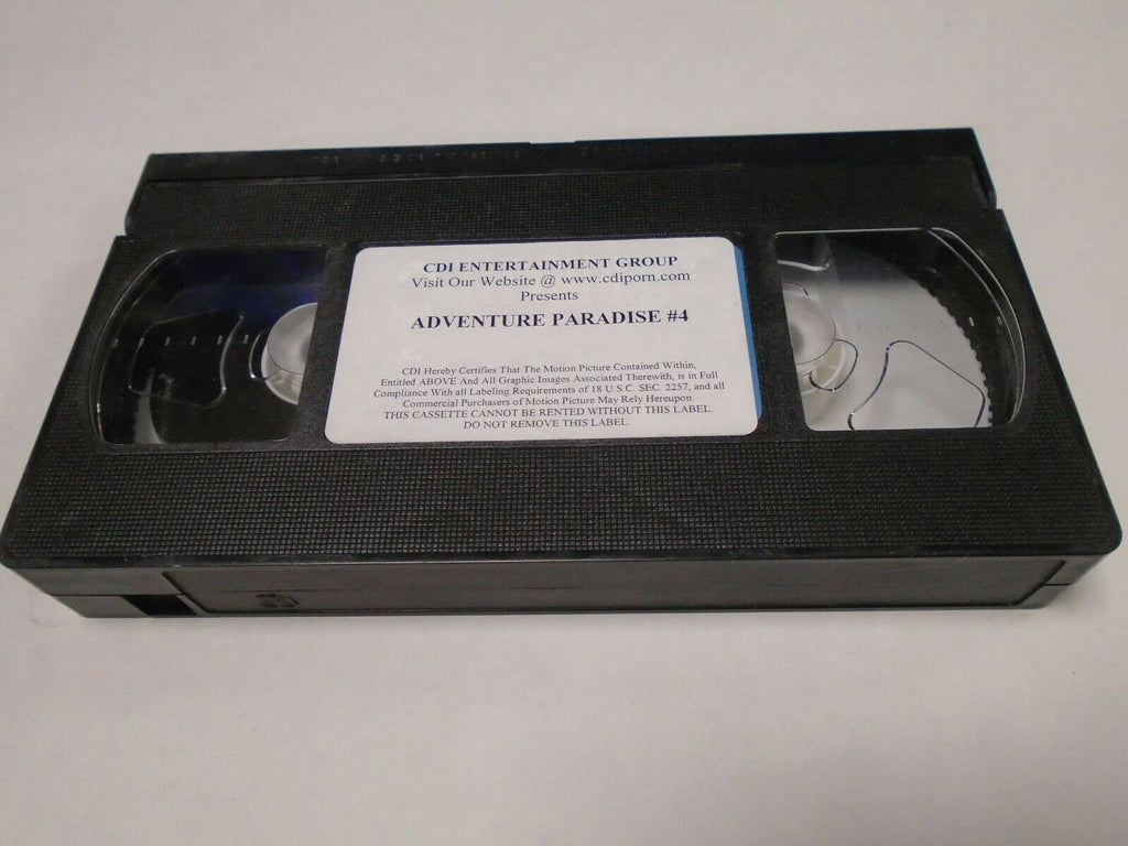 Adventure Paradise #4 CDI Entertainment Adult VHS 020719AMP2