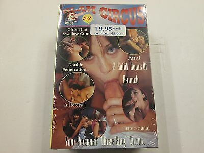 Slam Circus #4 Hardcore XXX Midnight Video New Adult VHS 050615amp6