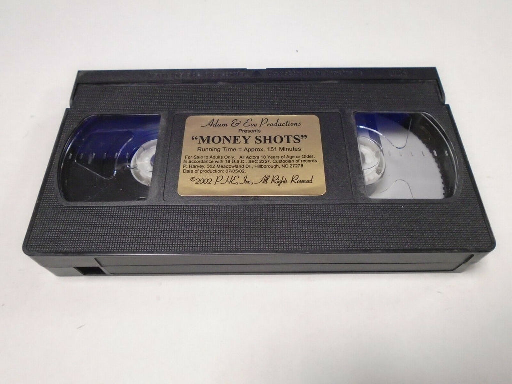 Money Shots 2002 151mins Adam & Eve Prod Adult VHS 040119AMP