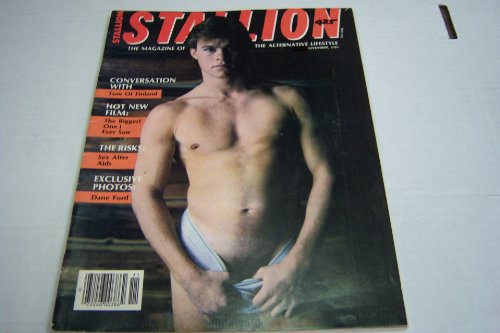 Stallion Gay Adult Magazine "Exclusive Photos: Dane Ford" November 1985