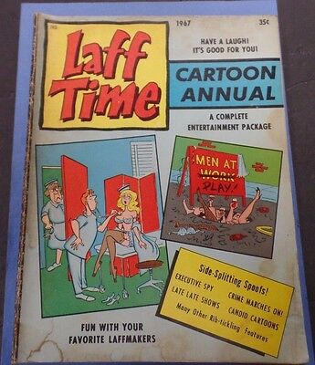 Laff Time Cartoon Annual Adult Magazine 1967 010116lm-ep