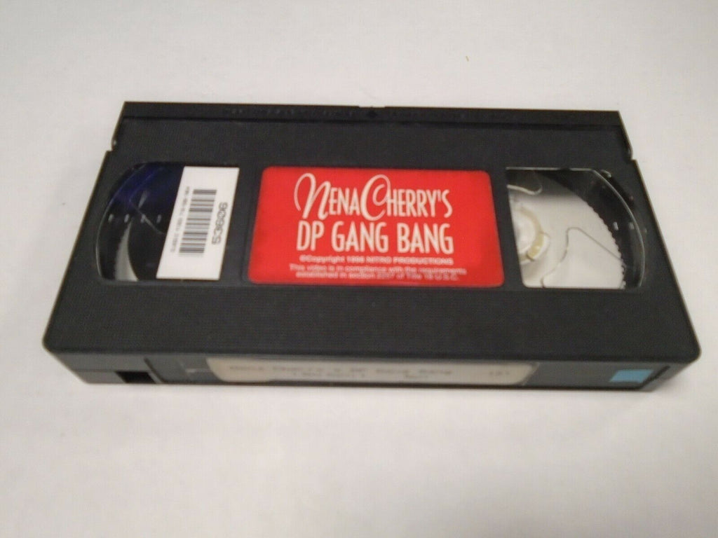 Nena Cherry's DP Gang Bang 1996 Nitro Prod Adult VHS 050119AMP2