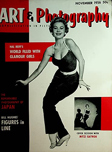 Art & Photography Men's Magazine Cover Session With Mitzi Gaynor November 1956