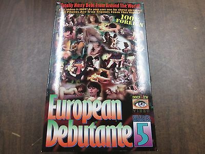 European Debutante #5 InnerView Video NM Adult VHS 060515amp2