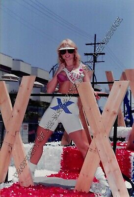 Nina Hartley Candid Original 4x6 Color Photo 1992 Pride Parade Porn Star 57ig