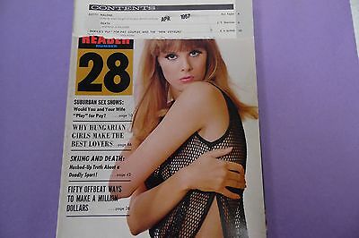 Adam Bedside Reader Magazine #28 April 1967 Readers Copy 080816lm-ep2