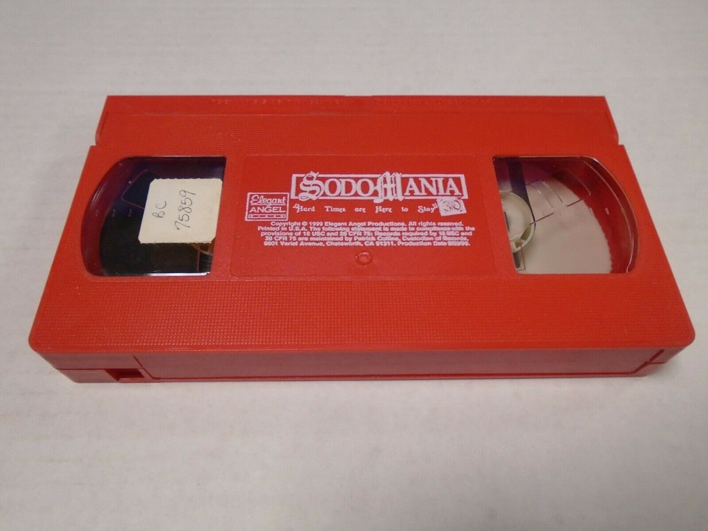Sodo Mania 30 Hard Times Are Here to Stay Adult VHS 040519AMP