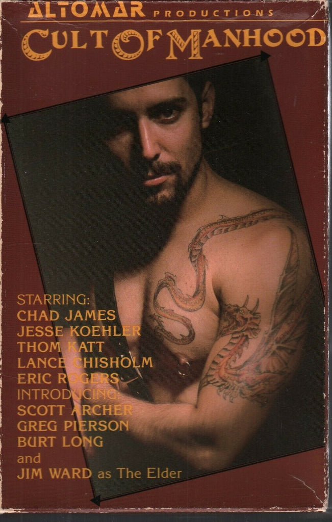 Cult of Manhood Chad James Jesse Koehler Gay Male Adult VHS 081619AMP