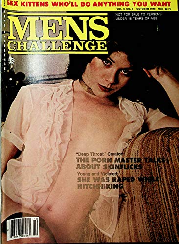 Mens Challenge Magazine Kitten Natividad October 1979