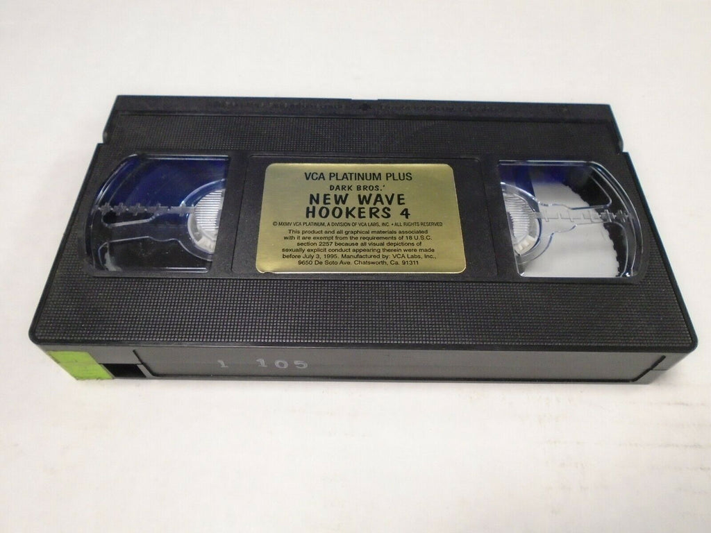 New Wave Hookers 4 VCA Platinum 1995 Adult VHS 041819AMP3