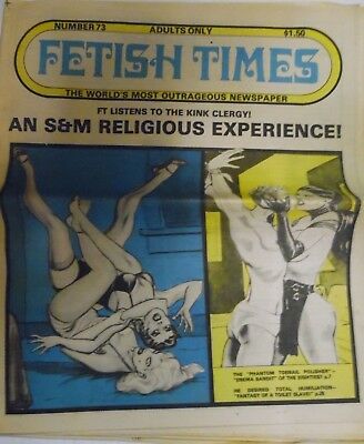 Fetish Times Newspaper S & M Religious Experience #73 1980 052518lm-ep