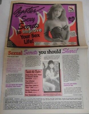 Oyster Adult Newspaper Sexy Secrets Improves Sex Life May 1994 052618lm-ep
