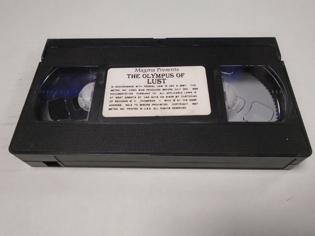 The Olympus of Lust Tabitha Cash Lynn LeMay 1994 Adult VHS 022119AMP