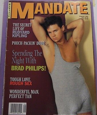 Mandate Gay Magazine Brad Philips August 1993 111312lm-epa