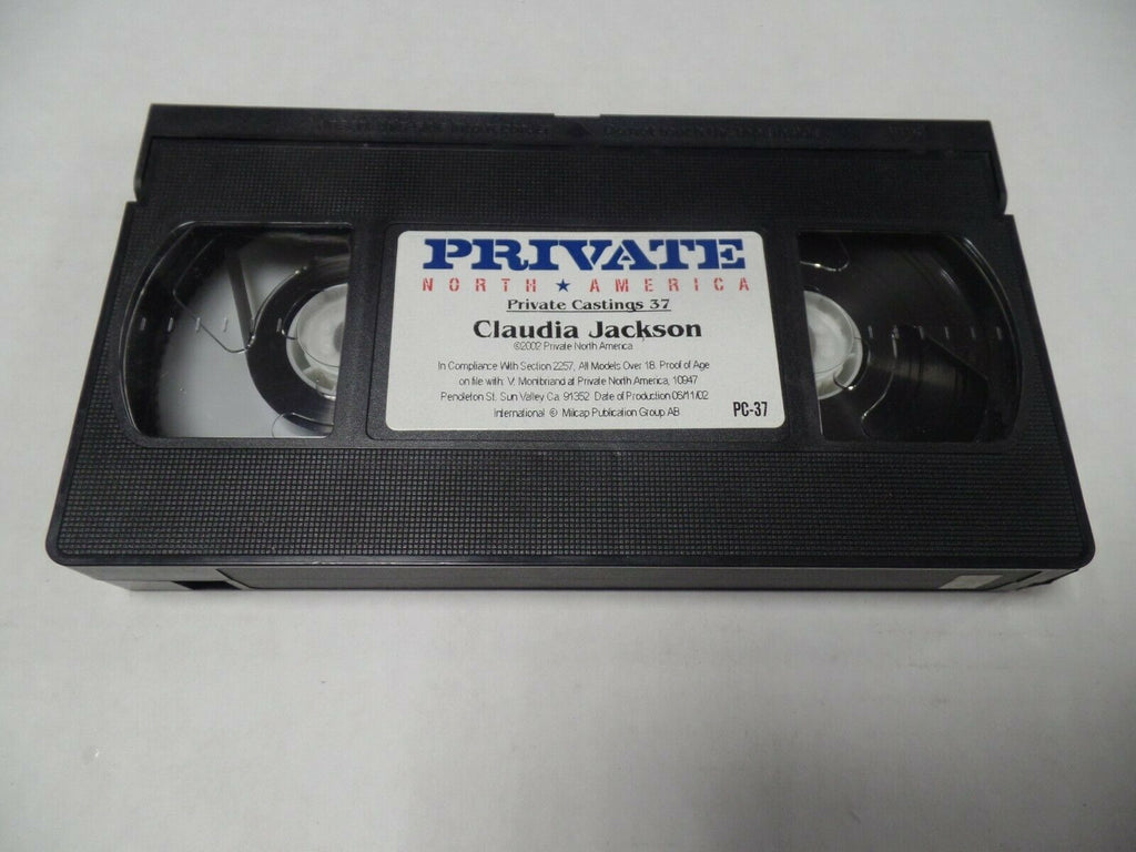 Private North America Castings #37 Claudia Jackson Adult VHS 052819AMP