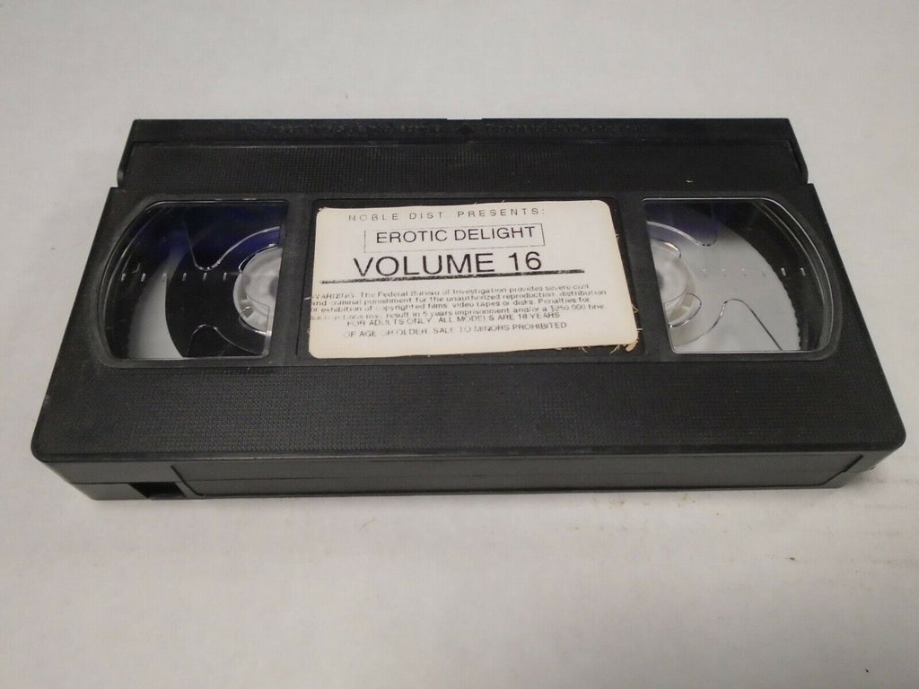 Erotic Delight Vol 16 Noble Dist Adult VHS 041519AMP3