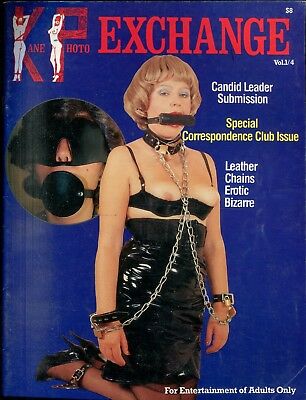 Exchange Bondage Magazine Candid Leader Submission vol.1 #4 1988 041818lm-ep