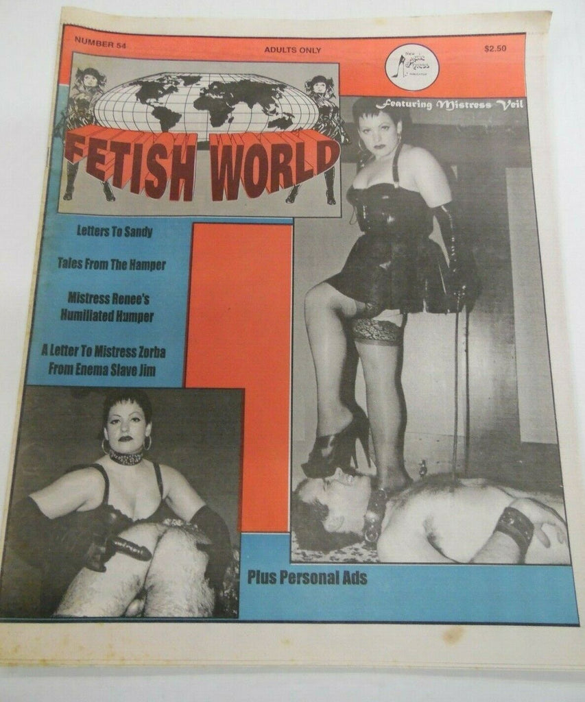 Fetish World Newspaper Mistress Zorba #54 1994 121419lm-ep2