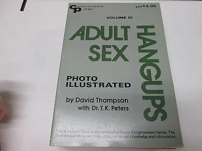 Adult Sex Hangups Vol 3 David Thompson Calga Adult Educational Book Excellent