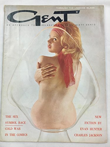 Gent Busty Adult Vintage Magazine "Through the Looking Glass...." April 1963 Cheesecake