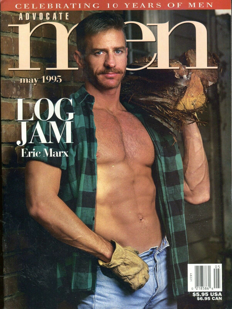 Advocate Men Gay Magazine Log Jam Eric Marx May 1995 051619lm-ep
