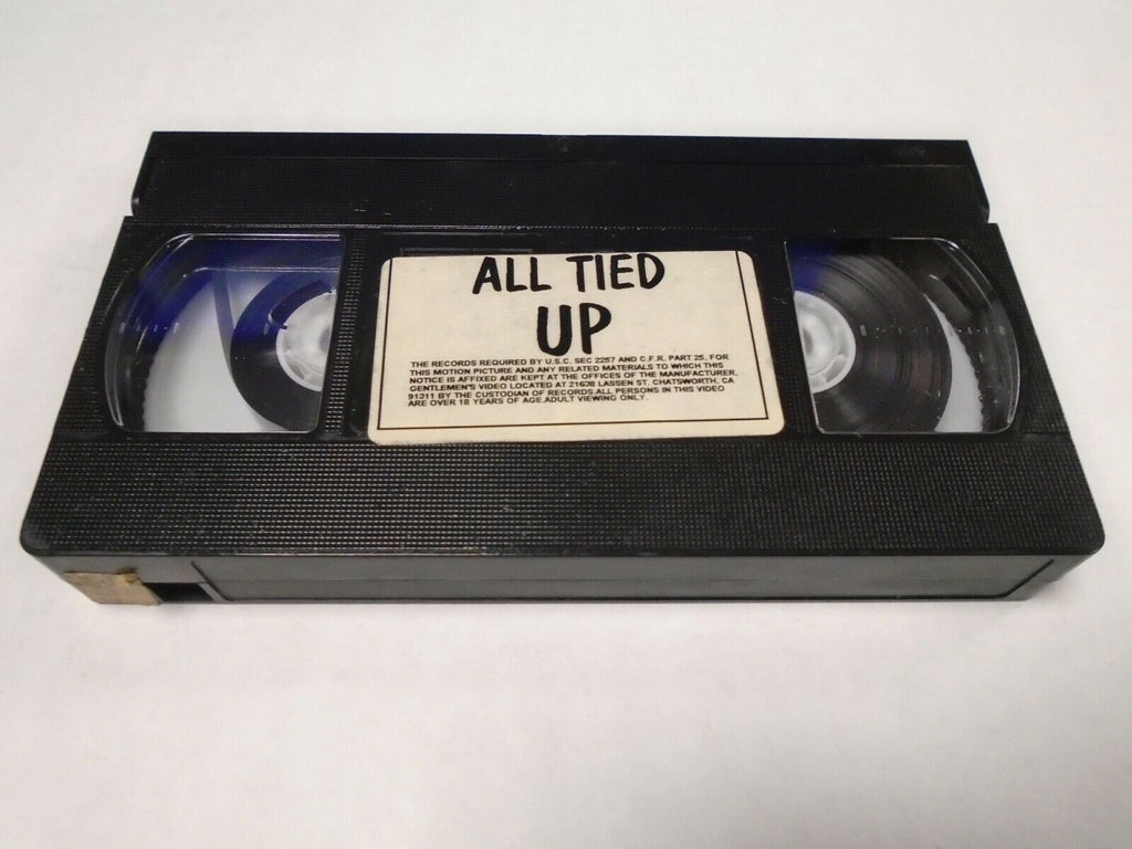 All Tied Up Vintage Adult VHS 031119AMP